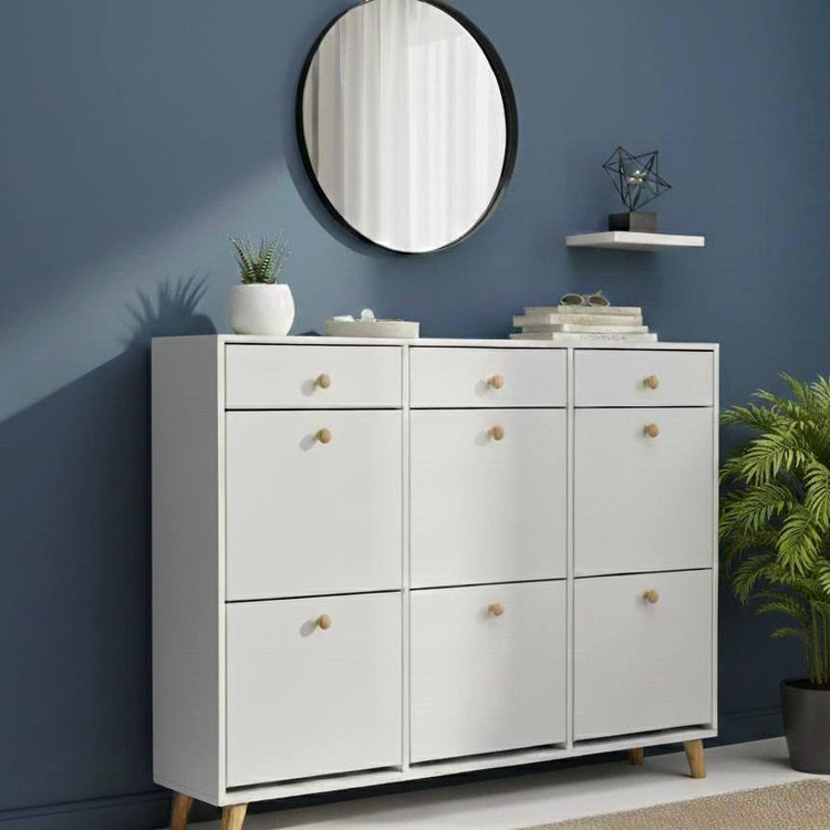 دستگیره چوبی تمام سفید