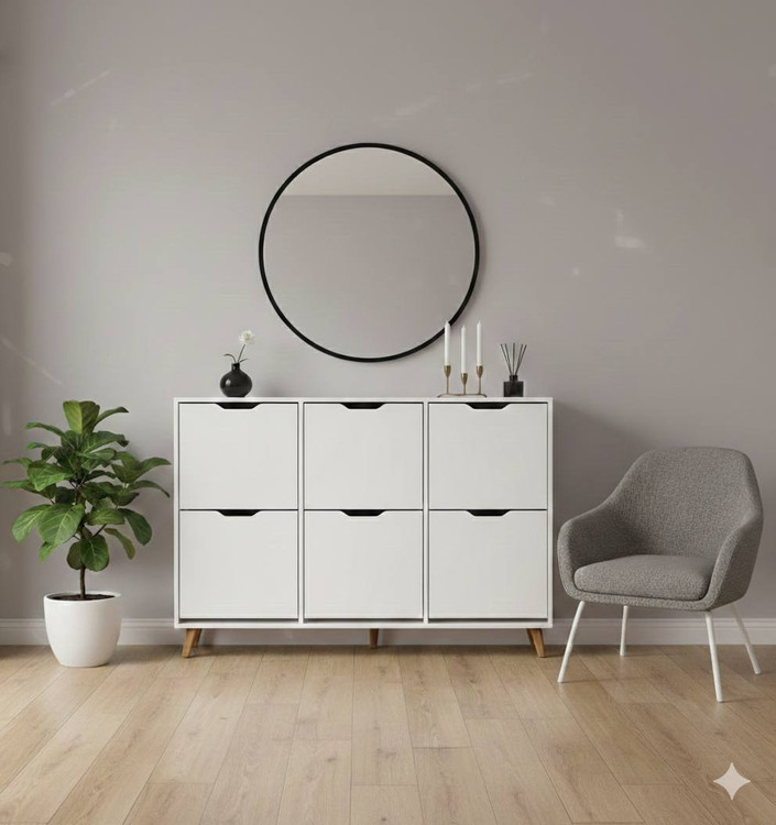 دستگیره منحنی تمام سفید