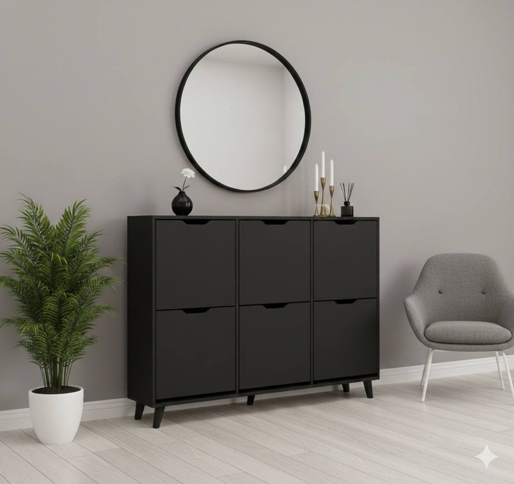 دستگیره منحنی مشکی