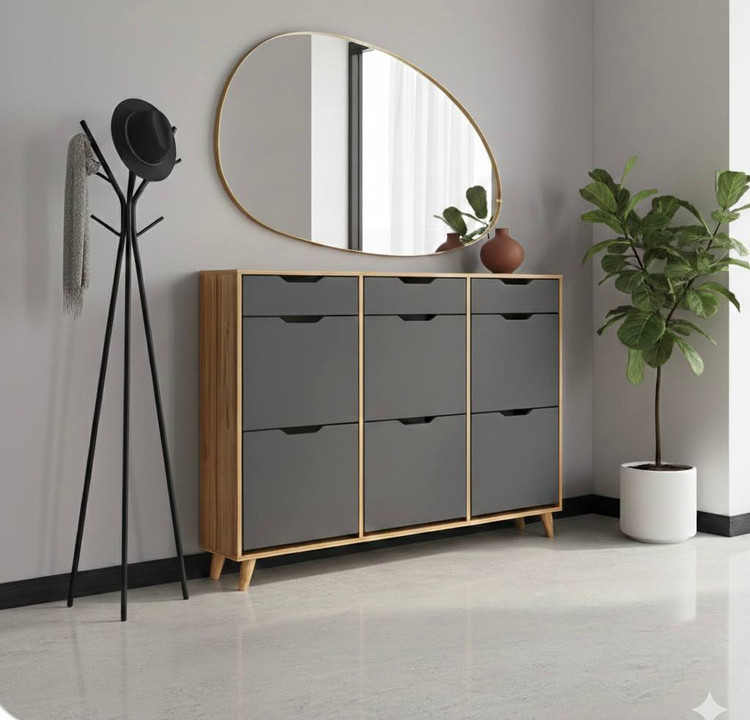 دستگیره منحنی طوسی گردویی