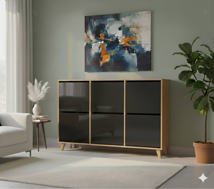 دستگیره مخفی مشکی گردویی