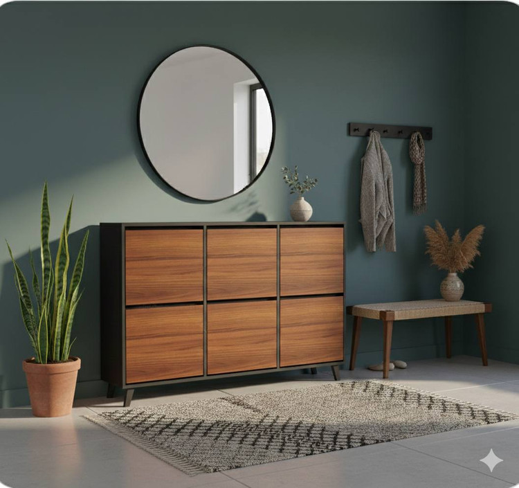 دستگیره مخفی مشکی فندقی