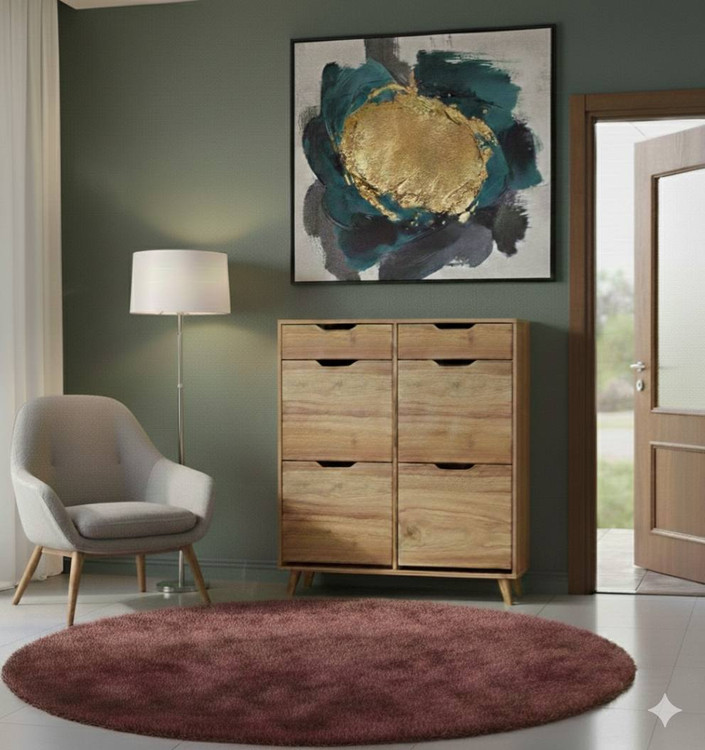 دستگیره منحنی تمام گردویی